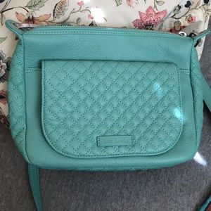 Vera Bradley leather mini Carson